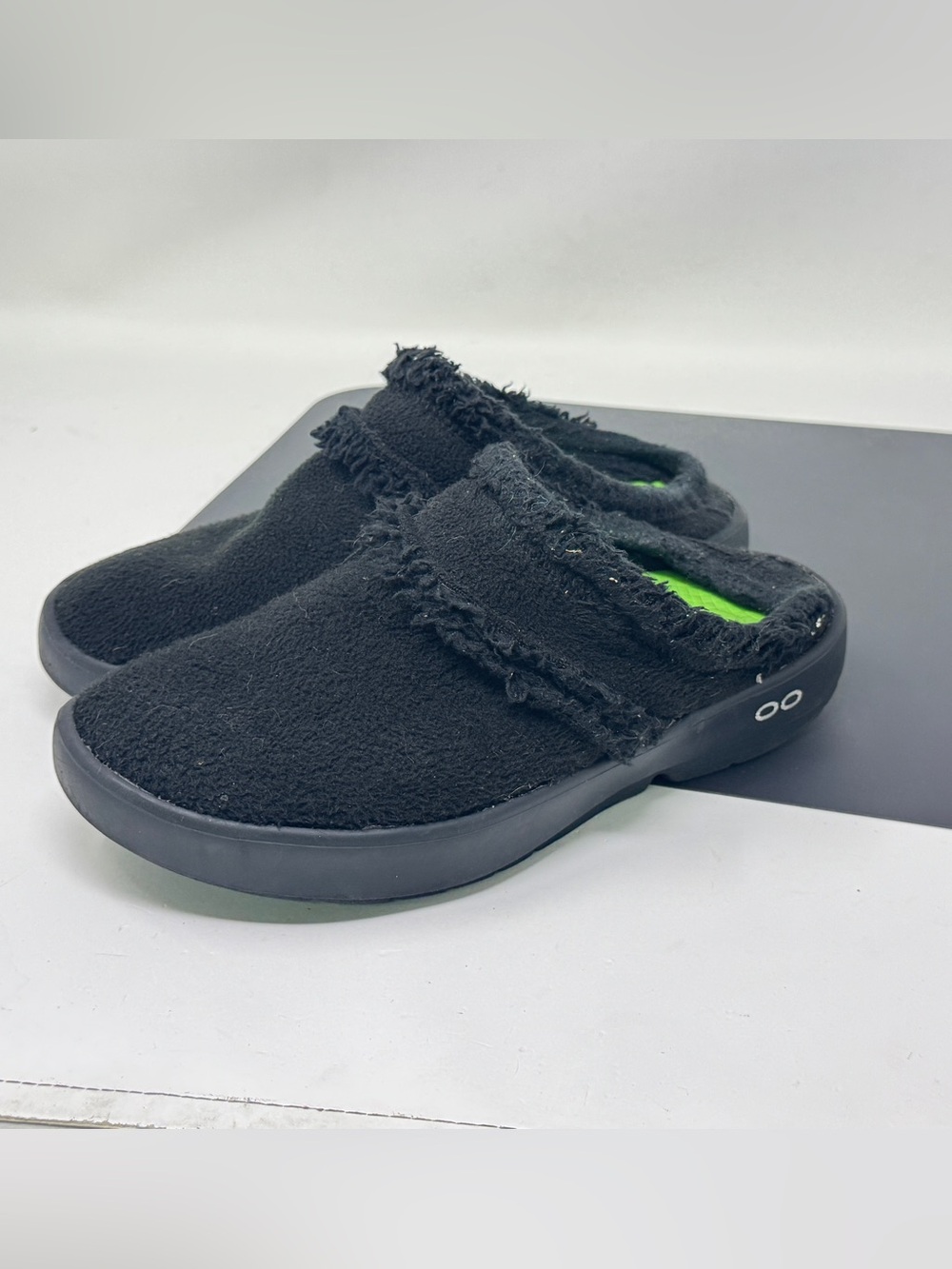 OOFOS Oocoozie Mule Shoe Black Women's 6.5 - Picture 2 of 8